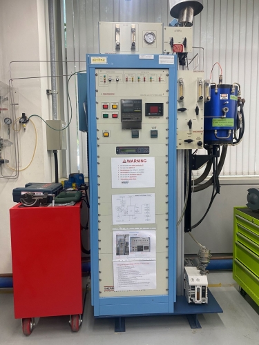 Wet hydrogen furnace